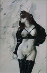 Klös, Bodo W. (*1952 Lich) - "Madame V", Farboffse…