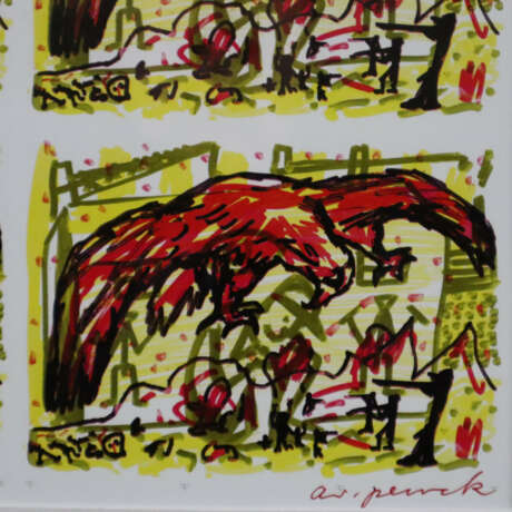 Penck, A.R. (1939 Dresden-2017 Zürich) - "Prinzip … - photo 3