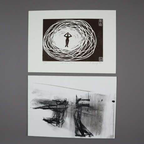 Penck-Klasse - Sammlung von 14 Blättern der Schüle… - photo 3