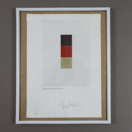 Richter, Gerhard (*1932 Dresden) - "Schwarz. Rot, … - фото 5