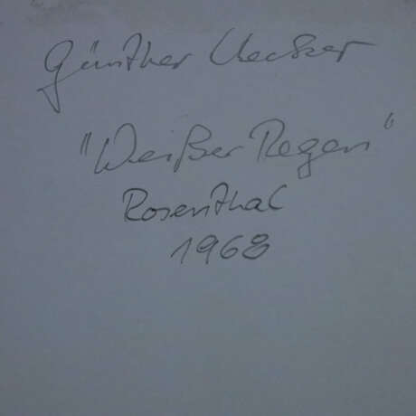 Uecker, Günther (1930 Wendorf/Mecklenburg - 2025 D… - Foto 7