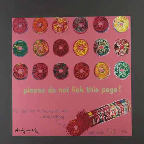 Warhol, Andy (1928 Pittsburgh - 1987 New York, nac… - photo 2