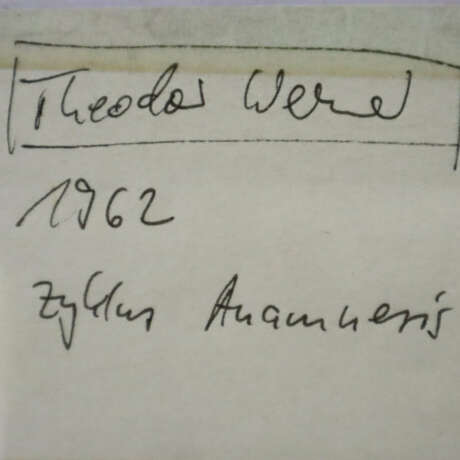 Werner, Theodor (1886 Jettenburg, Württemberg-1969… - photo 7