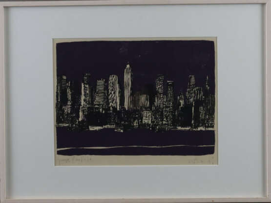 Wetli, Hugo (1916 Bern - 1972 New York) - Skyline … - фото 2