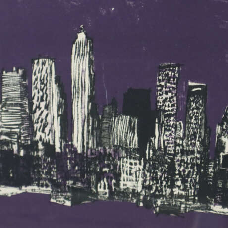 Wetli, Hugo (1916 Bern - 1972 New York) - Skyline … - фото 3