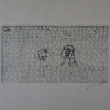 Konvolut zeitgenössische Kunst - 6 Blätter, dabei … - фото 4