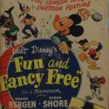 Disney - Poster "Fun and Fancy Free", farbiges Kar… - Foto 1