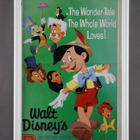 Disney - Original Filmplakat "Pinocchio - The Wond… - photo 2
