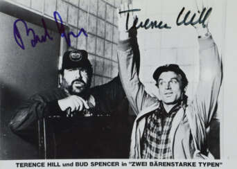 Autogramm Bud Spencer und Terence Hill - signierte…