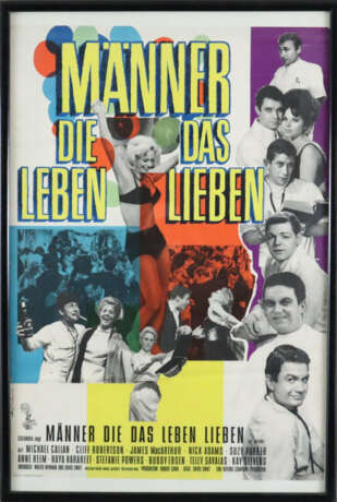 Filmplakat - "MÄNNER DIE DAS LEBEN LIEBEN" (Englis… - Foto 1