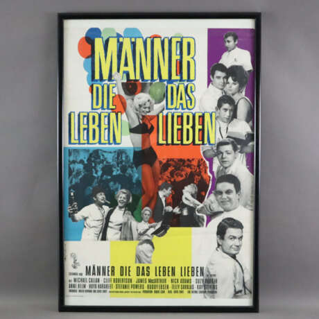 Filmplakat - "MÄNNER DIE DAS LEBEN LIEBEN" (Englis… - Foto 2