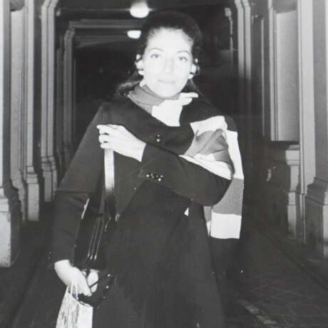 Konvolut: Drei Presseaufnahmen von Maria Callas - … - Foto 2