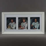 APOLLO XI - Set von drei Autogrammen, eigenhändig … - Foto 9
