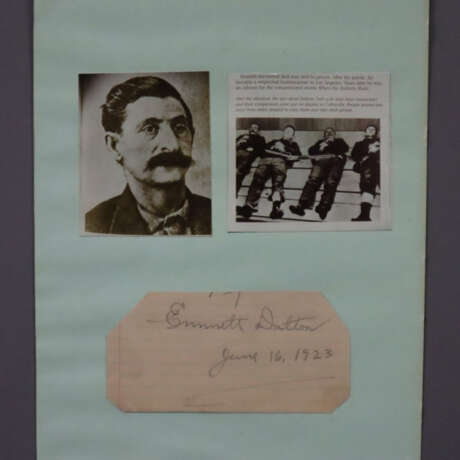 Nr. 11. 800-1000,- // Emmet Dalton - Signatur von … - Foto 1
