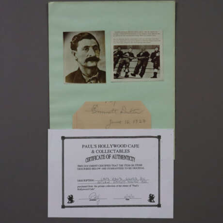 Nr. 11. 800-1000,- // Emmet Dalton - Signatur von … - Foto 3