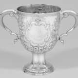 Georg II-Pokalvase Sterlingsilber. Gering gestufte… - Foto 1