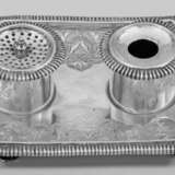 Barock-Schreibzeug Silber. Über vier Füßen rechtec… - фото 1