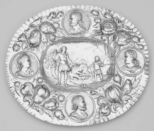 Prächtige große Barock-Schauplatte mit mytholog… - photo 1