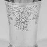 Kölner Barock-Becher Silber. Auf mehrfach profilie… - photo 1