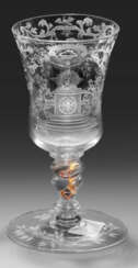 Seltener böhmischer Barock-Pokal aus der Adelsfami…