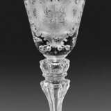 Barocker Wappenpokal Leicht graustichiges Glas. Le… - Foto 1