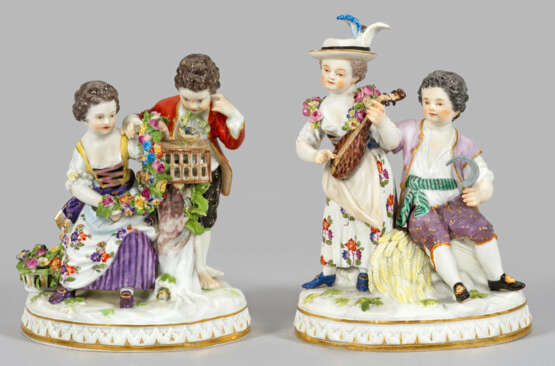 Vier allegorische Figurengruppen aus der Serie … - фото 2