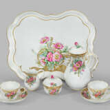 Prächtiges Meissen Tête-à-Tête mit Heckenrosen nac… - photo 1
