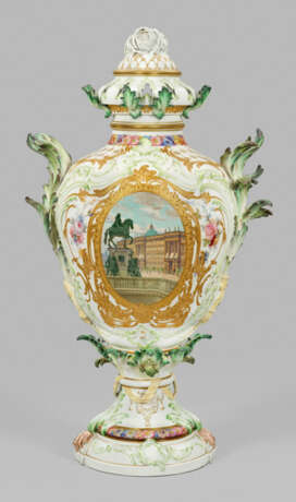 Herausragende kaiserliche KPM Berlin-Potpourrivase… - photo 2