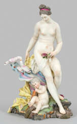 "Venus mit Cupido und Taubenpaar". Originaltitel A…