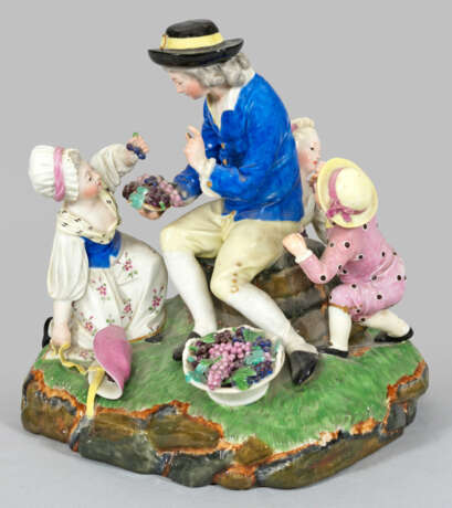 Figurengruppe "Der Traubendieb". Originaltitel Auf… - Foto 1