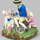 Figurengruppe "Der Traubendieb". Originaltitel Auf… - Foto 1
