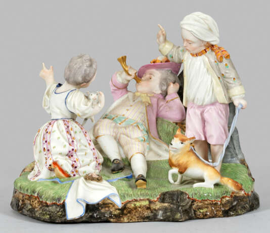 Figurengruppe "Kinderidyll". Originaltitel Auf unr… - фото 1
