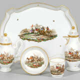 Seltenes Solitaire-Service mit Bataillenszenen 4-t… - photo 1