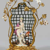 Seltene Meissen-Figur in Bronzelaube Gehöhter, roc… - фото 1