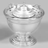 Kaviarschale Sterlingsilber. Über getrepptem Runds… - фото 1