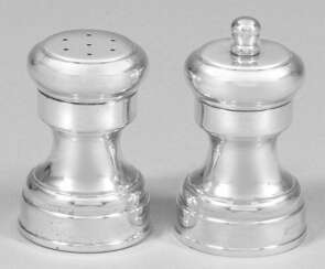 Salzstreuer und Pfeffermühle Sterlingsilber und Me…