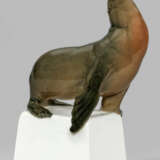 Jugendstil-Figur "Jonglierender Seelöwe" von Meiss… - photo 1