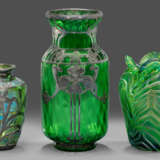 Kollektion von drei Jugendstil-Vasen mit Feinsilbe… - photo 1