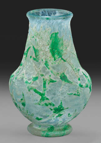 Vase mit "Chardons"-Distel-Dekor von Daum Frères B… - фото 1