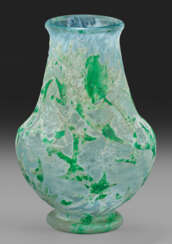 Vase mit "Chardons"-Distel-Dekor von Daum Frères B…