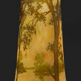 Sehr große Vase mit "Paysage lacustre"-Dekor von D… - фото 1