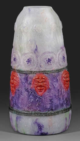 Art Déco-Vase "Tragi-comique" von Gabriel Argy-Rou… - photo 1