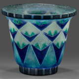 Art Déco-Vase von Argy-Rousseau Glockenform. Pâte … - photo 1