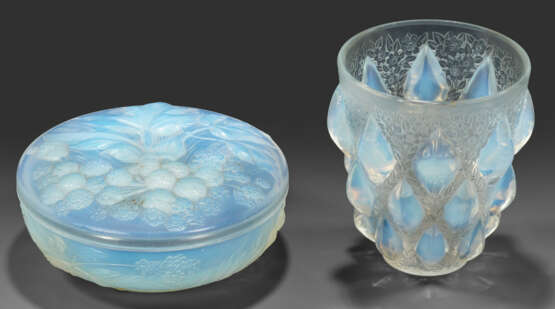 Art Déco-Vase "Rampillon" von Lalique und Etling-Z… - photo 1