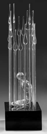 Glasskulptur von Guyol für Cartier Skulptur einer … - photo 1
