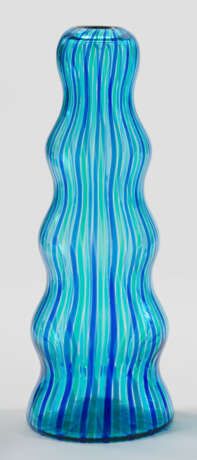 "Arado"-Vase von Venini Farbloses, grünes, meerbla… - photo 1