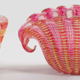"Cordonato d'oro"-Zierschale und "Diamante"-Vase - Foto 1