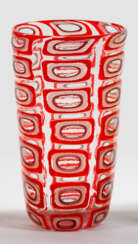 "Dorico"-Vase von Barovier & Toso Große, rechtecki…