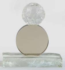 Moderne Glasskulptur von Salviati Farbloses und ra…