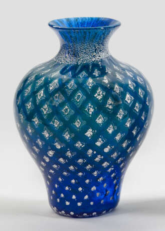 Balustervase Farbloses und farbiges Glas in versch… - photo 1